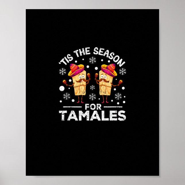 Rolig mexikansk julmat Det Är Årstiden För Ta Poster (Framsidan)