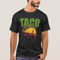 Rolig mexikansk tacoonskare Taco Tuesday matlagnin