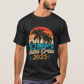 Rolig Mexiko Semester Resa Cabo Crew 2025 Matchand T Shirt