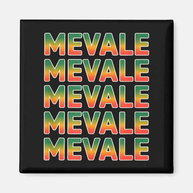 Rolig mig vale säger mexiko spanska mexikansk Roli Magnet (Framsidan)