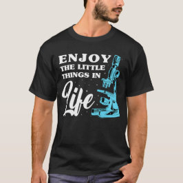 Rolig mikroskop, mikrobiologer Biologi nörd T Shirt
