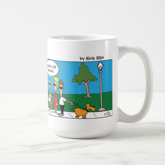 Rolig Miming Kaffemugg (Höger)