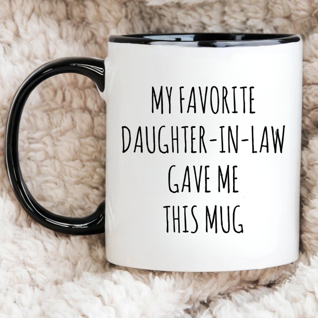 ROlig MIN FAVORIT SVÄRDOTTER GADE MIG DENNA MUNKOP Mugg (Skapare uppladdad)