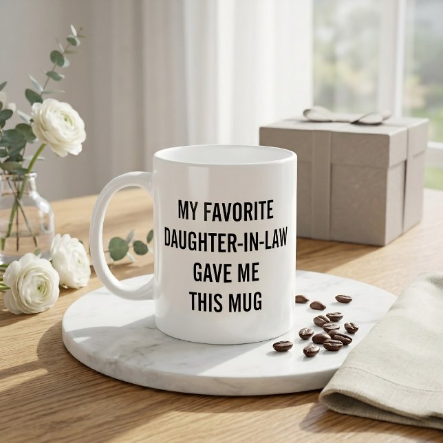 Rolig Min Favoritsvärdotter Gav Mig Detta Kaffemugg (Skapare uppladdad)