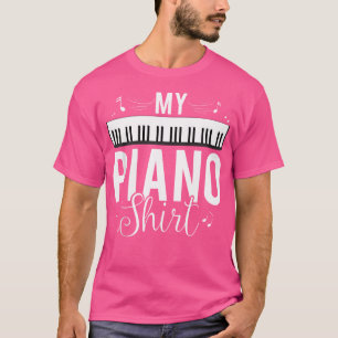 Rolig Min Piano Tröja Citat Present För Pianist Pi