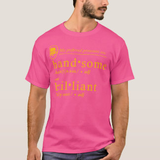 Rolig Mina föredragna pronomen är Stilig Brilliant T Shirt