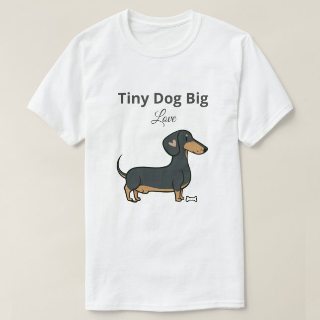 Rolig Mini Dachshund Mamma Kaffemugga Presente T Shirt (Design framsida)