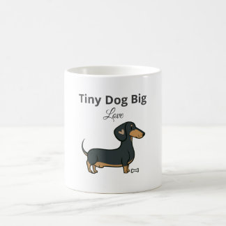 Rolig Mini Dachshund Mamma Muggpresent Kaffemugg