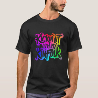 Rolig Minnesvärd Familjesammankomst Firande Kläder T Shirt