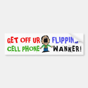 ROLIG MOBIL BILDEKAL "FÖR WANKER" CELL