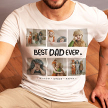 Rolig Modern 'BÄSTA PAPPA NÅGONSIN' 6 Foto