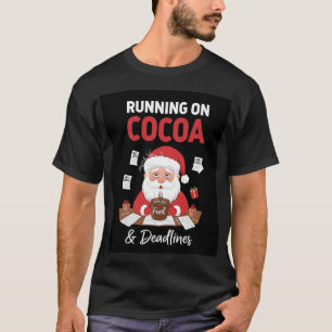 Rolig Modern Jul T-Shirt Tomte Design