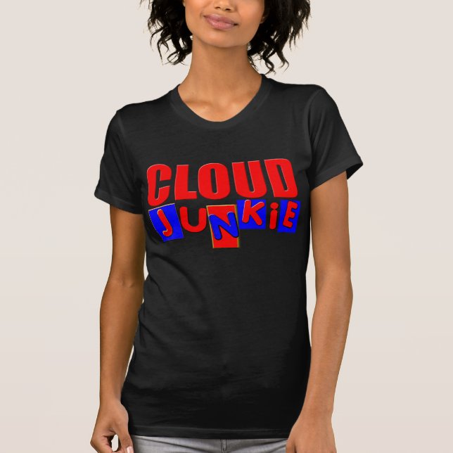 Rolig Moln T Shirt (Framsida)