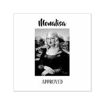 Rolig Mona Lisa Parodi Konst