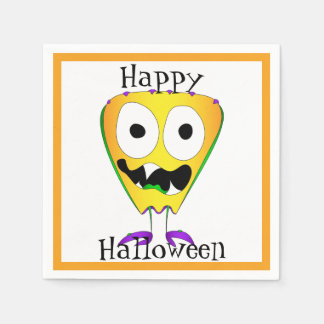 Rolig, Monster, Halloween Pappersservett