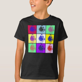 Rolig mops lurar skjortan t-shirt