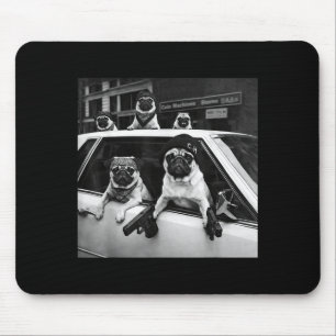 Rolig mops meme mops gangster hund street style musmatta