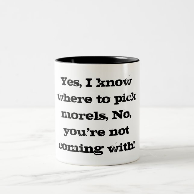 Rolig moreljägare kopp för kaffe (Center)