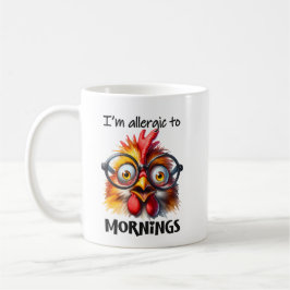 Rolig morgonkyckling. kaffemugg
