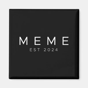 Rolig Mormor Snart Att Vara Meme Est 2024 Ny Mormo Magnet