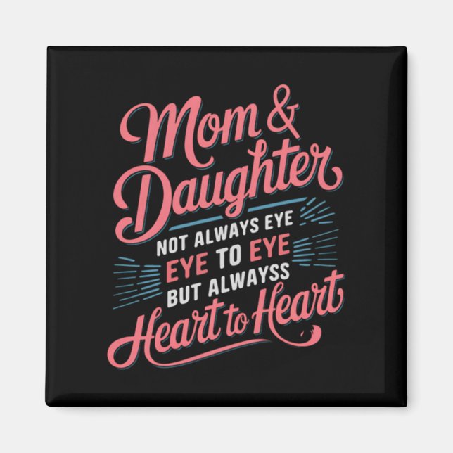 Rolig mors dag från dotter till mamma magnet (Framsidan)