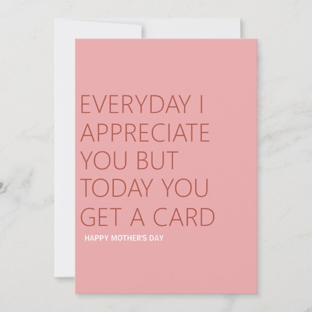 Rolig mors dag julkort (Framsida)