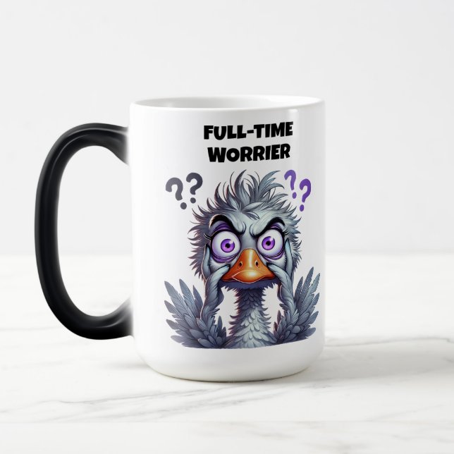 Rolig Mors Dag Mamma Definition Wrap Magisk Mugg (Vänster)