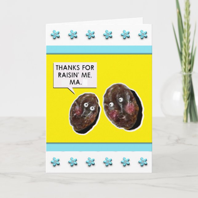 Rolig mors dagskort kort (Framsida)