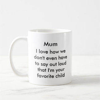 Rolig morsakaffemugg kaffemugg