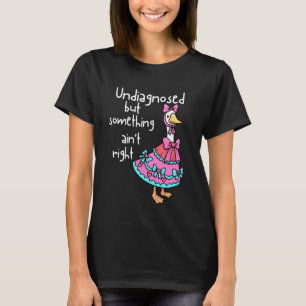 Rolig Mother Goose Odignoserad Autism ADHD Neurodi T Shirt