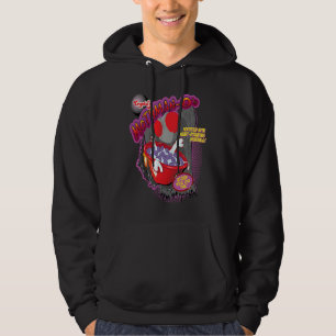 Rolig Mothman-förpackning Kryptid Mashup Parodi Hoodie