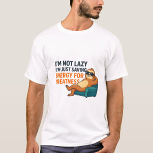 “Rolig Motiverande Citat Ljust och Lekfullt Des T Shirt
