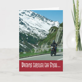Rolig motorcykelhelgdag kort