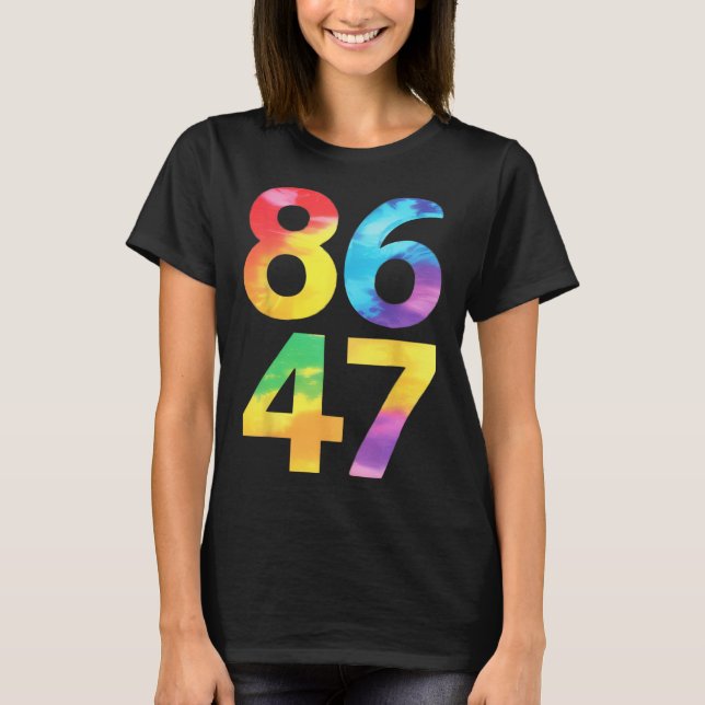 Rolig motstå 8647 Liberal fan  T Shirt (Framsida)