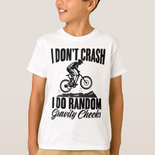Rolig mountainbike-cykling Mtb cykelracing mountai T Shirt