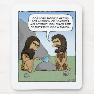 Rolig mousepad: GrottmanTweets Musmatta