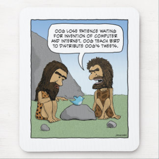 Rolig mousepad: GrottmanTweets Musmatta