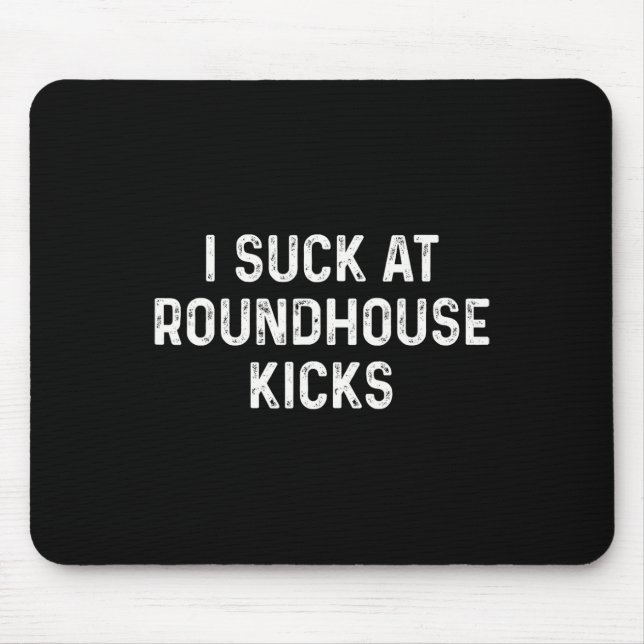 Rolig Muay Thai Kickboxning Rundkick  Musmatta (Framsidan)