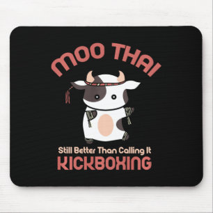 Rolig Muay Thai T Tröja - Kickboxing Tröja Lång Sl Musmatta