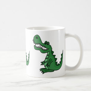 Rolig mugg för alligator AP
