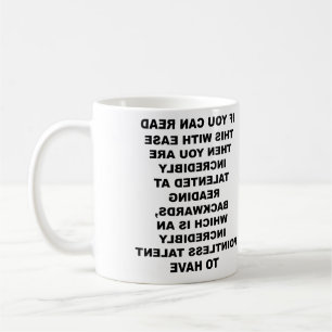 Rolig Mugg för Baklängesfärdighet