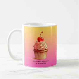 Rolig Mugg För Cupcake Känslomässigt Stöd Av Smörk
