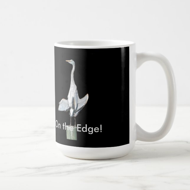 Rolig mugg för Egretheronkaffe (Höger)