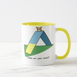 Rolig mugg för En-Ram AgilityCorgi