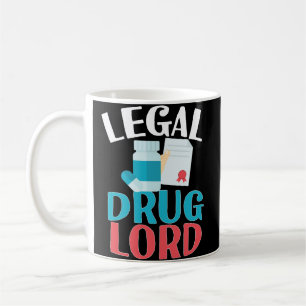 Rolig mugg för kaffe för PharmD ny