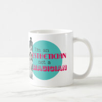 Rolig mugg för kaffe för trollkarl för
