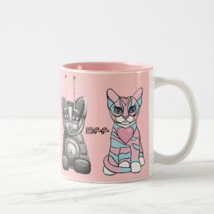 Rolig mugg för kattbästa vänför evigt