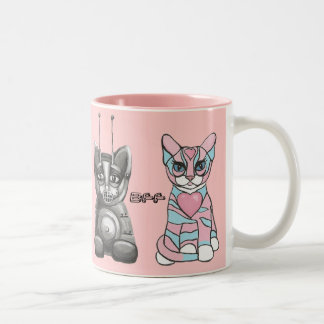 Rolig mugg för kattbästa vänför evigt