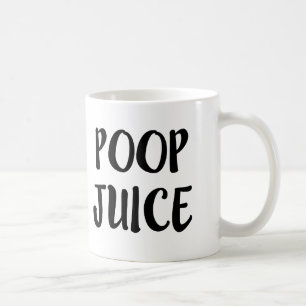 Rolig mugg för Poopfruktsaft
