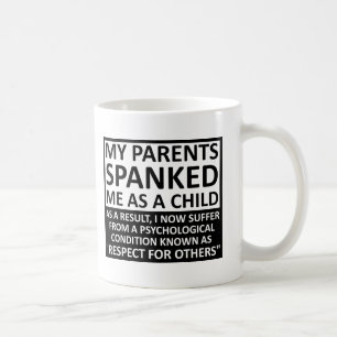 Rolig mugg för respekt för andra